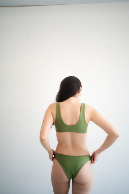 Roxy swimwear top verde